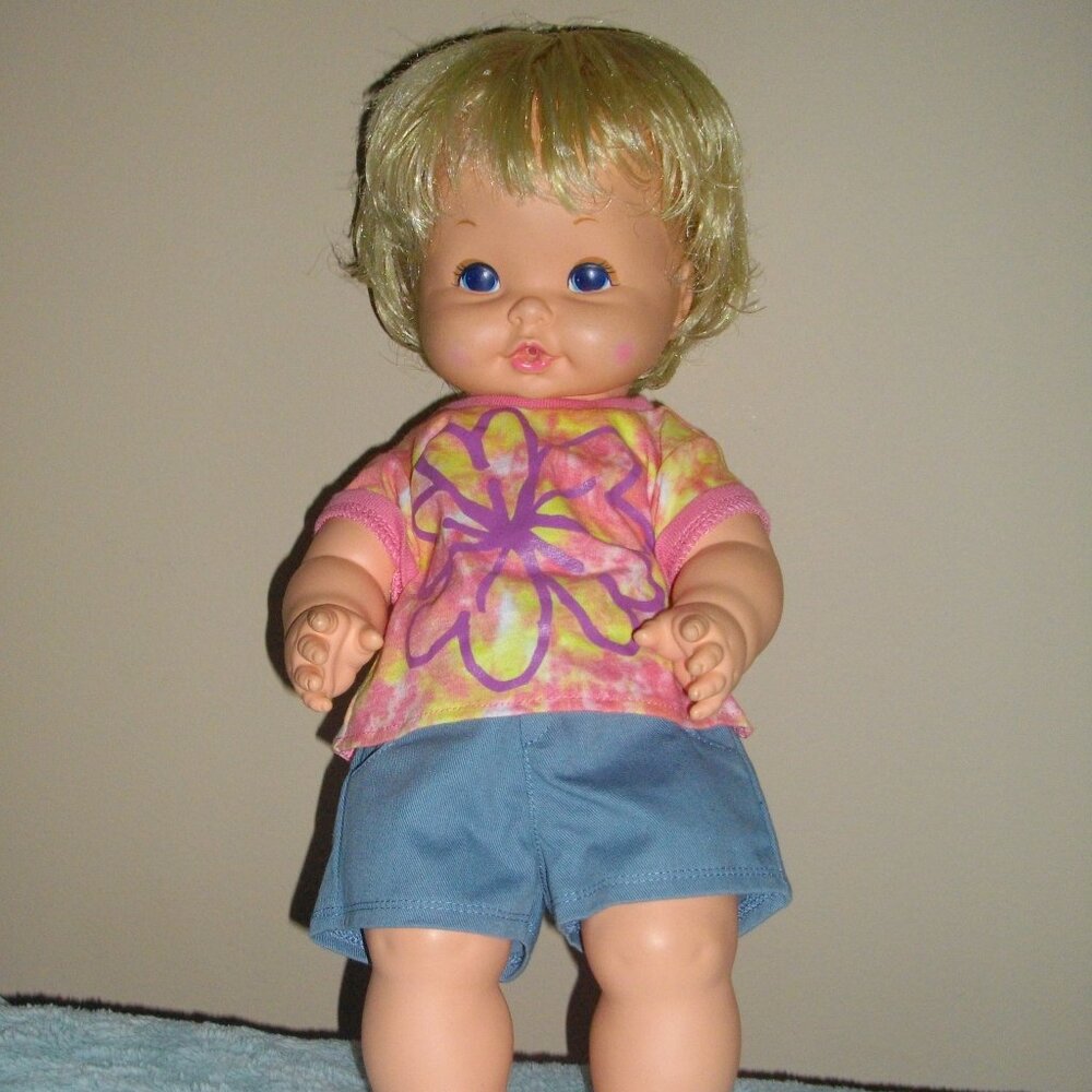 Mattel Vintage Baby Tender Love rubber doll. 1970.